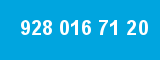 928 016 71 20